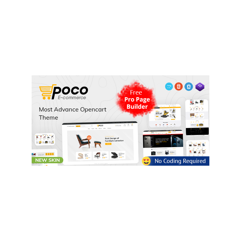 Poco - Gelişmiş OpenCart Teması