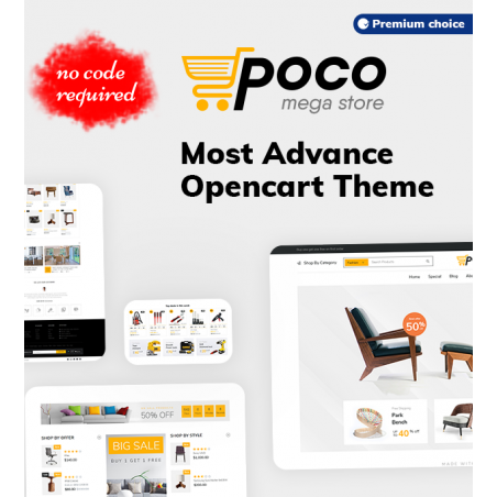 Poco - Gelişmiş OpenCart Teması