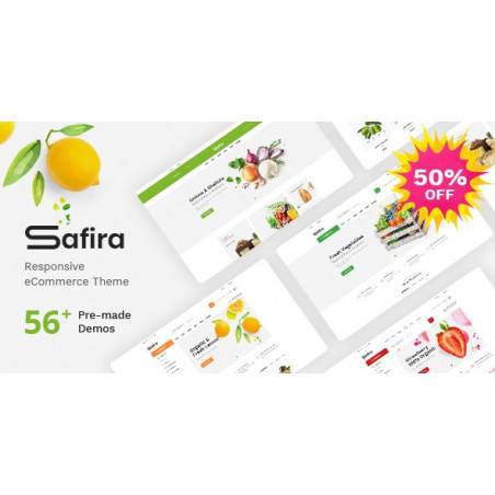 Safira - Duyarlı OpenCart Teması
