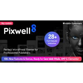 Pixwell - Modern Haber Teması