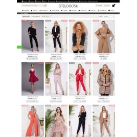 Opencart Bay & Bayan Moda Satış Teması